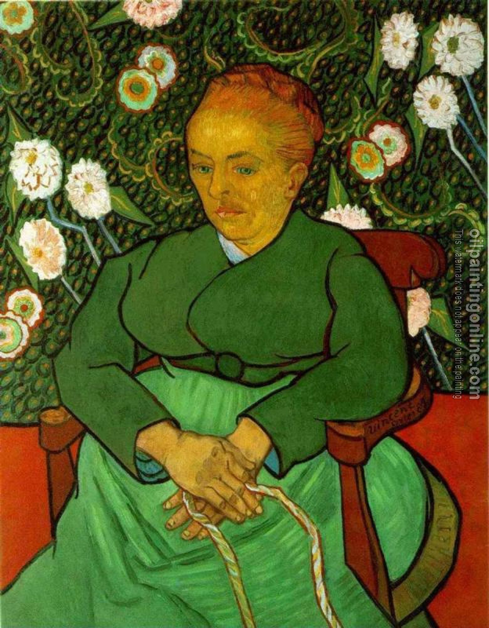 Gogh, Vincent van - La Berceuse, Augustine Roulin